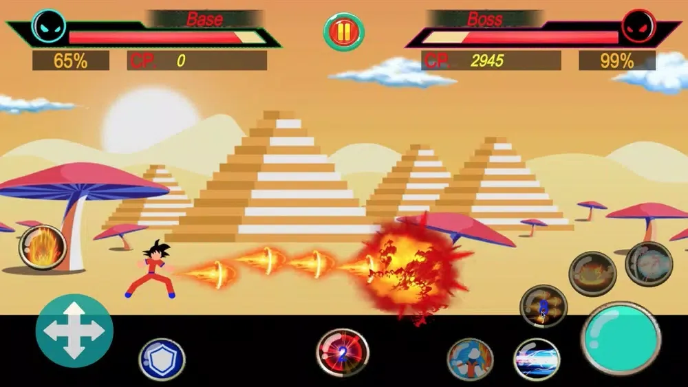 Скриншоты Stickman Fight: Super Warriors