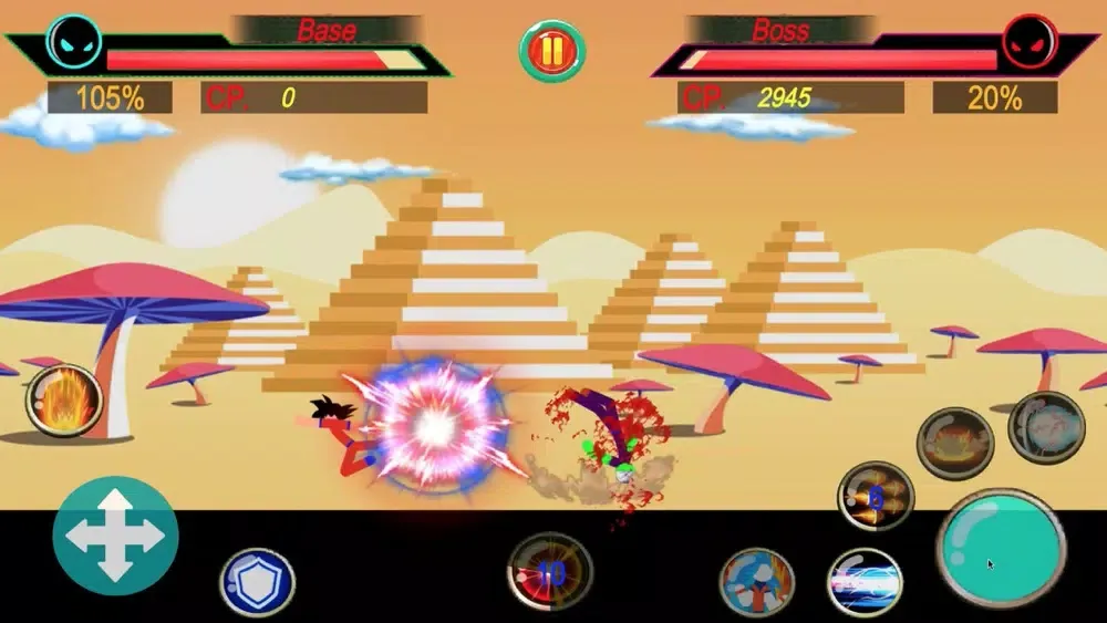 Скриншоты Stickman Fight: Super Warriors