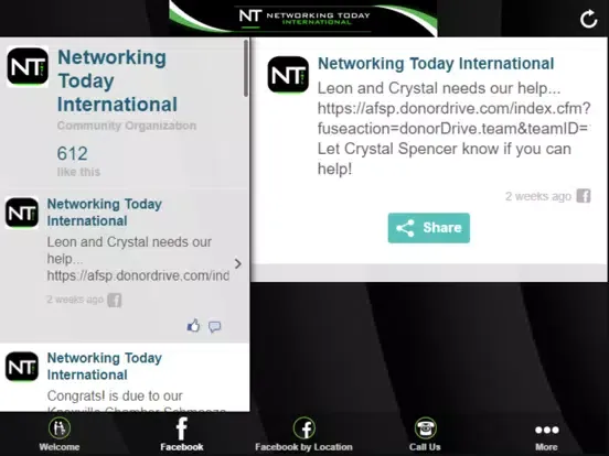 Networking Today iPad 應用截圖