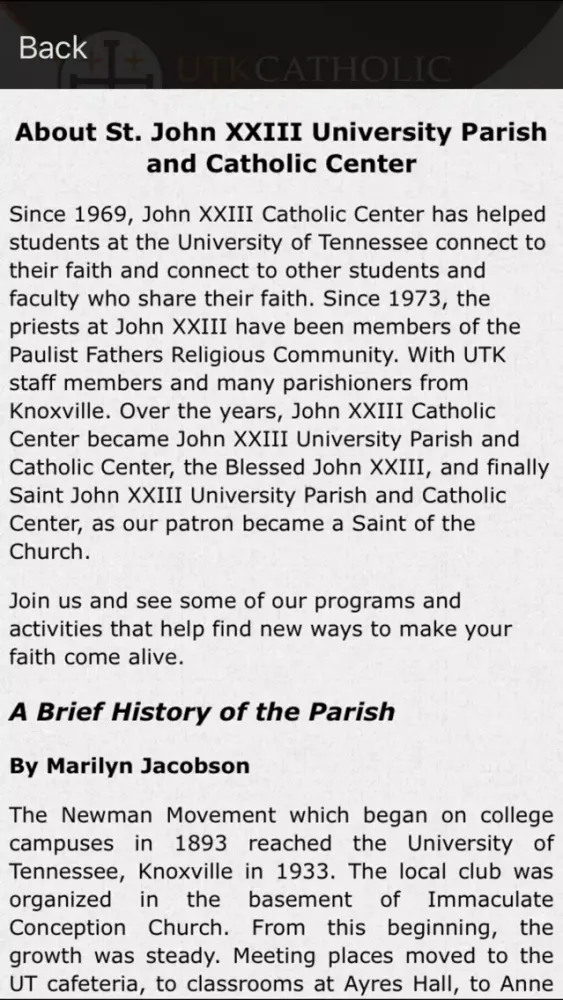 تصاویر St. John XXIII Knoxville