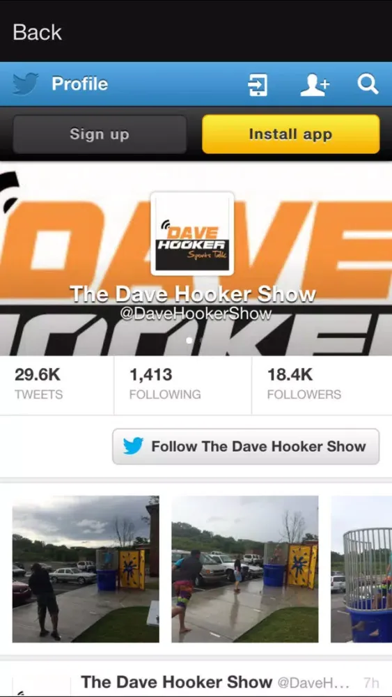 The Dave Hooker Show Screenshots
