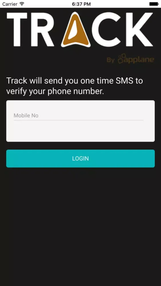 ภาพหน้าจอของ App Track