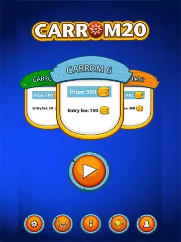 Carrom20 iPad  스크린샷