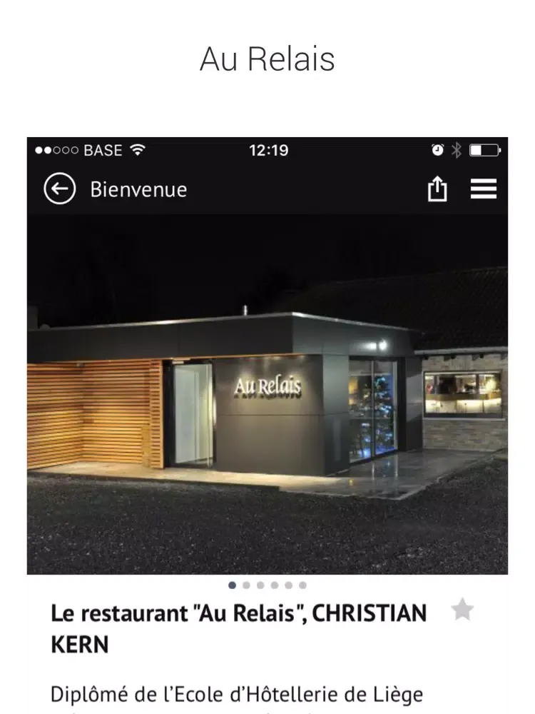 Capturas de pantalla de Au Relais iPad 