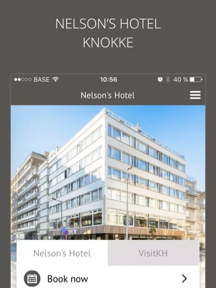 Nelson's Hotel - Knokke iPad  スクリーンショット