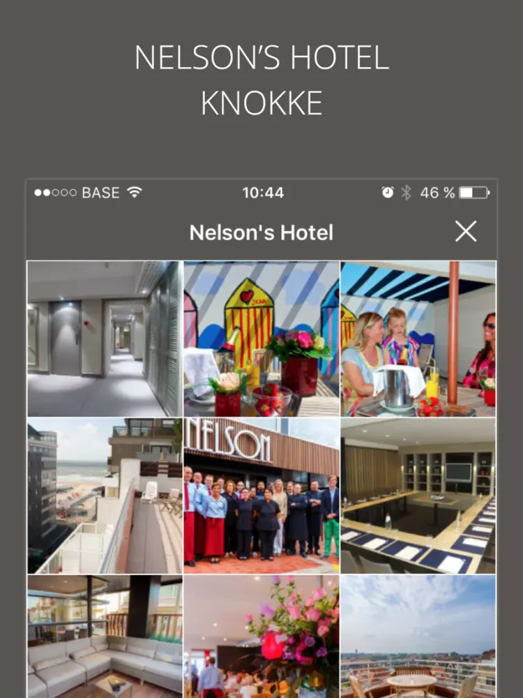 Nelson's Hotel - Knokke iPad  スクリーンショット