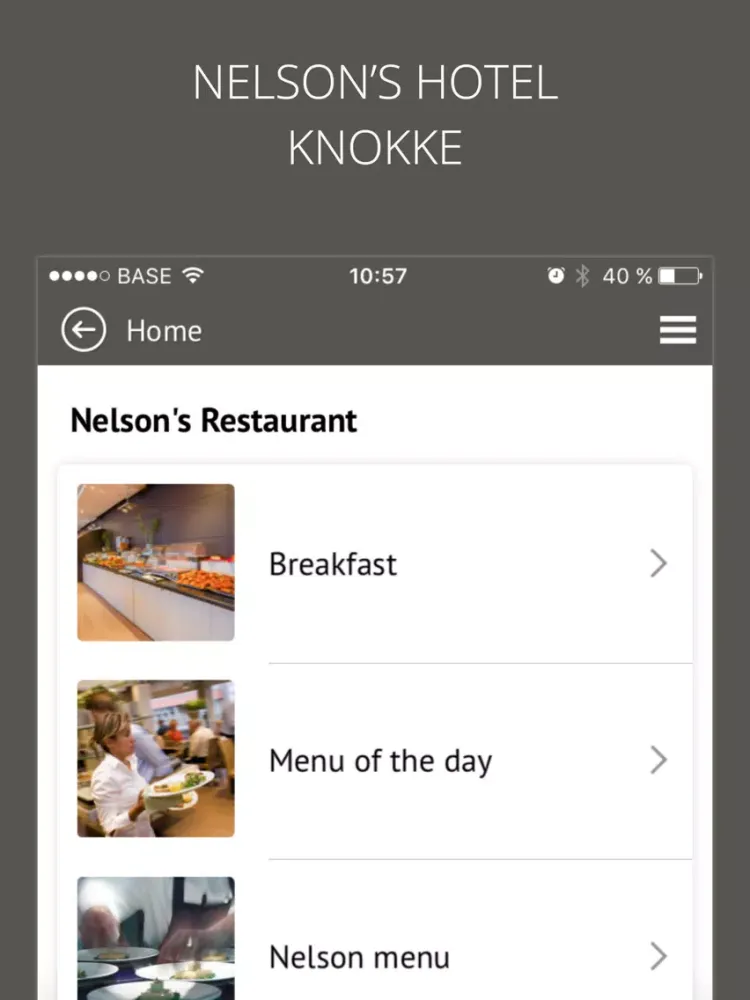 Nelson's Hotel - Knokke iPad  スクリーンショット