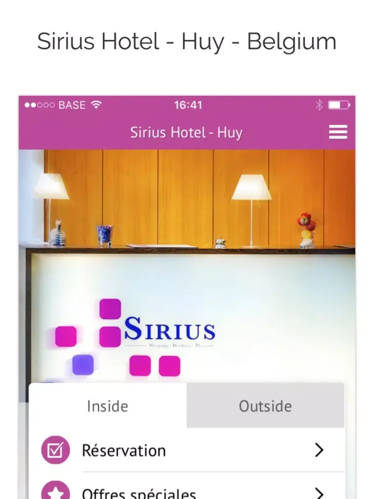 Zrzuty ekranu Sirius Huy - Hotel iPad 