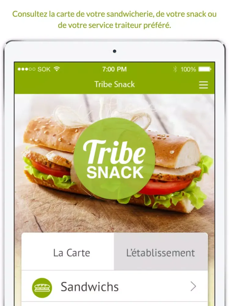 Zrzuty ekranu Tribe Snack iPad 