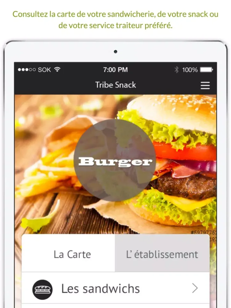 Zrzuty ekranu Tribe Snack iPad 