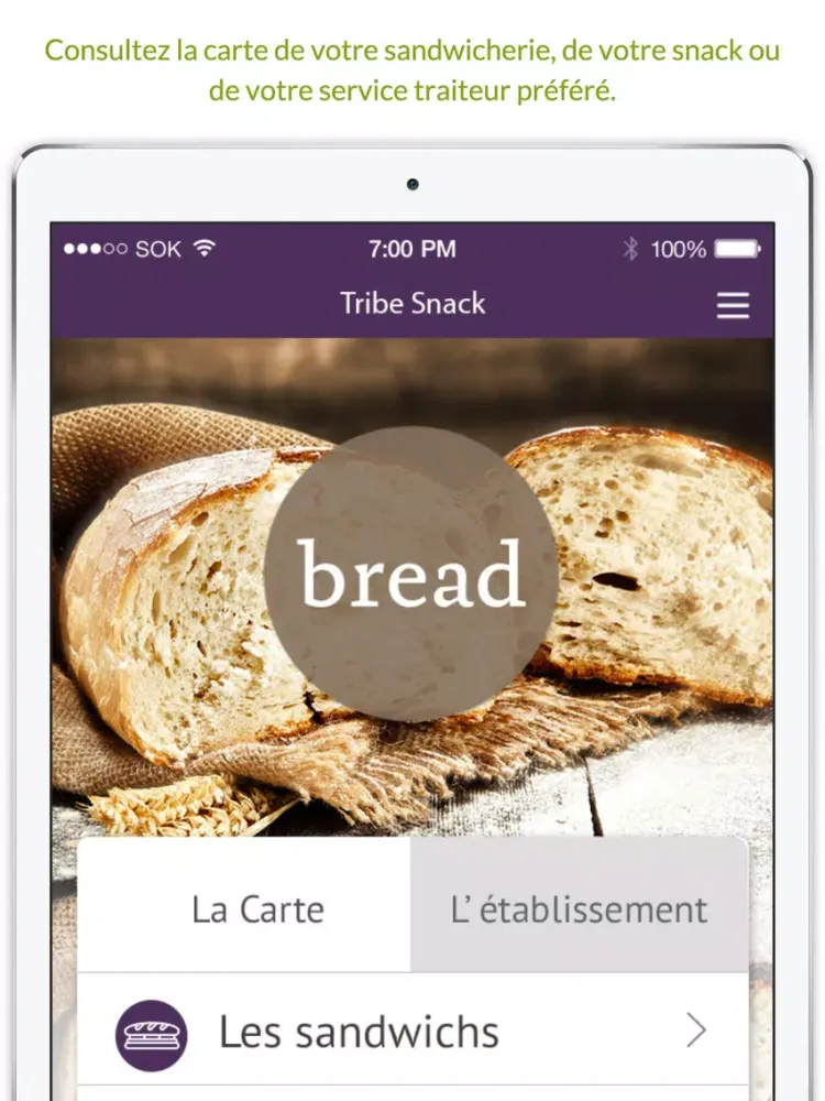 Zrzuty ekranu Tribe Snack iPad 