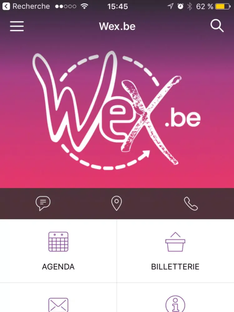 Скриншоты Wex.be - Wallonie Expo iPad 