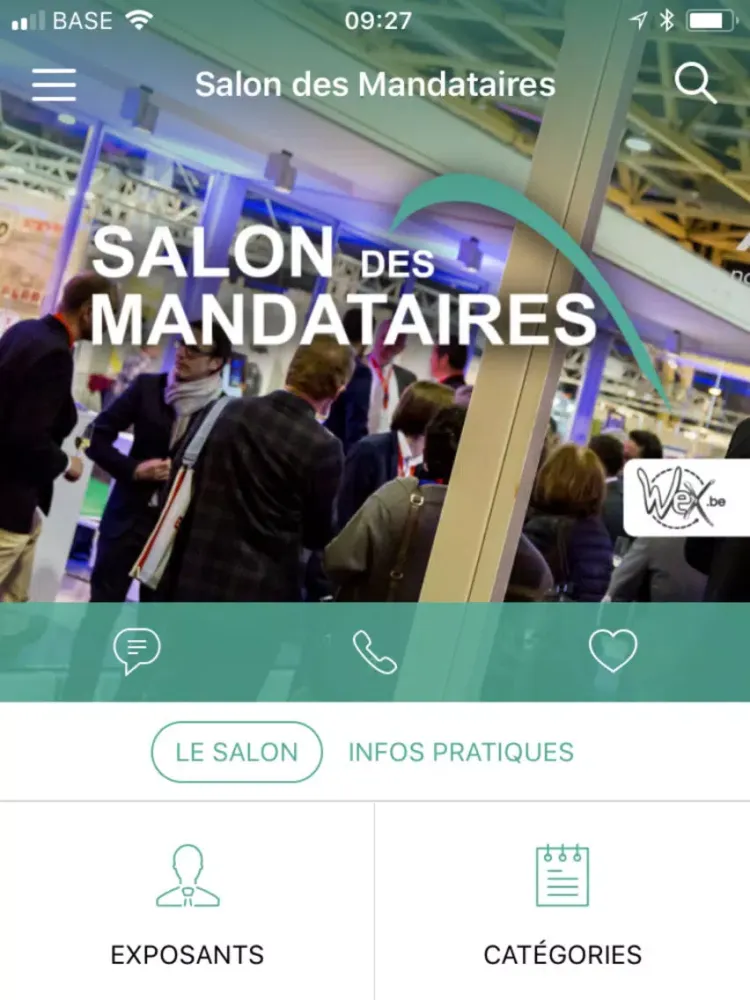 Скриншоты Wex.be - Wallonie Expo iPad 