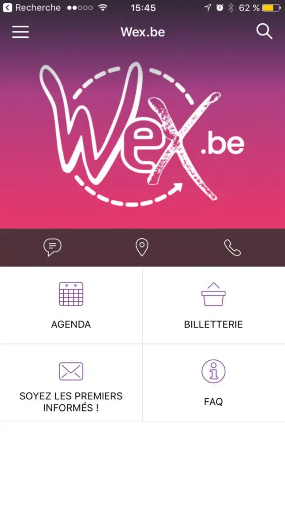 Скриншоты Wex.be - Wallonie Expo