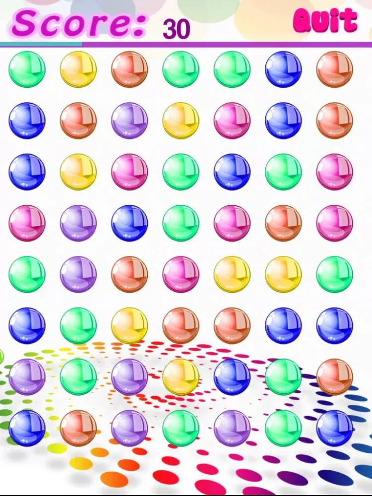 Dots Swap Adventure: Slide, Swipe, & Connect to Match the Orbs Colors iPad  スクリーンショット