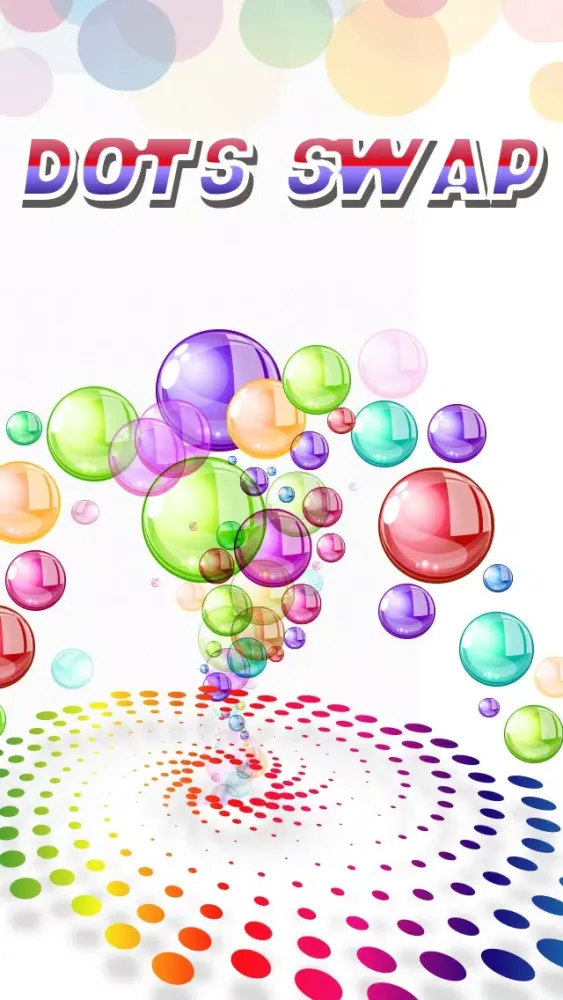Dots Swap Adventure: Slide, Swipe, & Connect to Match the Orbs Colors スクリーンショット