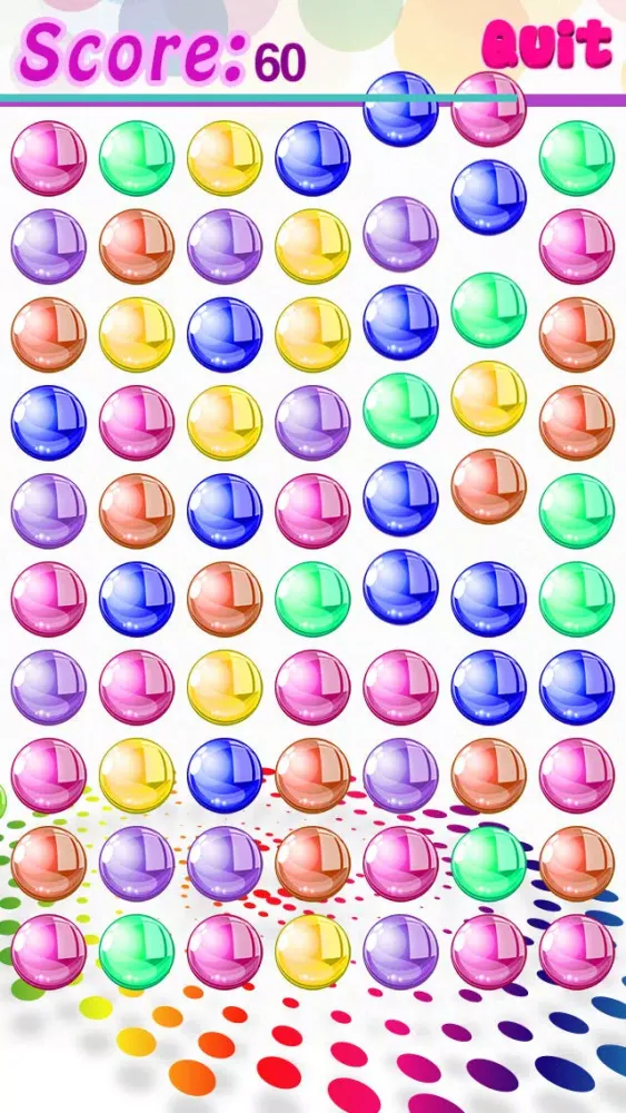 Dots Swap Adventure: Slide, Swipe, & Connect to Match the Orbs Colors スクリーンショット
