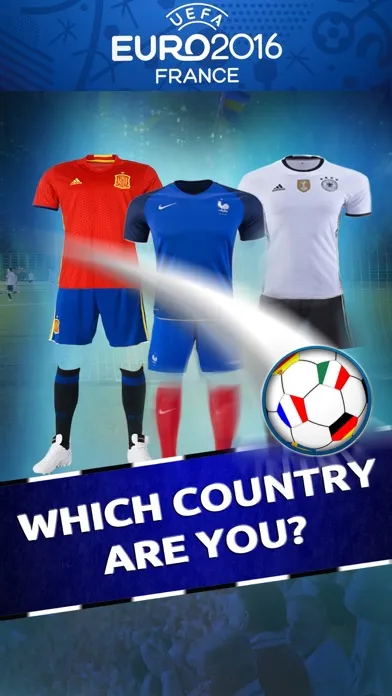 Screenshot di Which Euro 2016 Country Are You? - Foot-ball Test for UEFA Cup