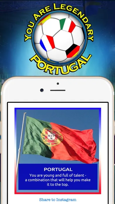 Screenshot di Which Euro 2016 Country Are You? - Foot-ball Test for UEFA Cup