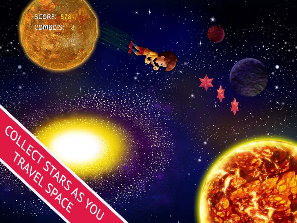 Little Big Universe Space Travel Advenutre - A Fun Story of a Boys's Galactical Star Explorer Blast iPad  Screenshots