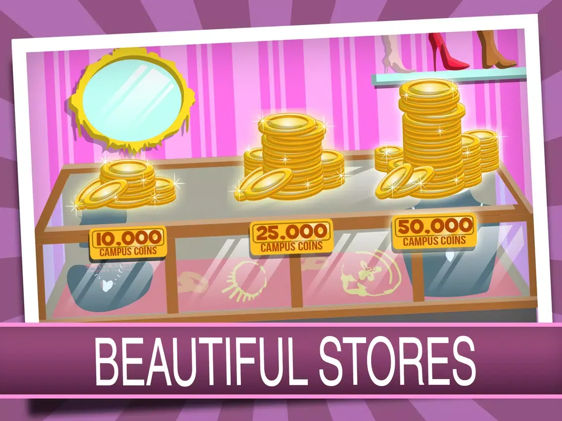 Hasty Fashion Campus Shopping Girl - Fun Celebrity Star in Modernism Boutique Rush iPad  Screenshots