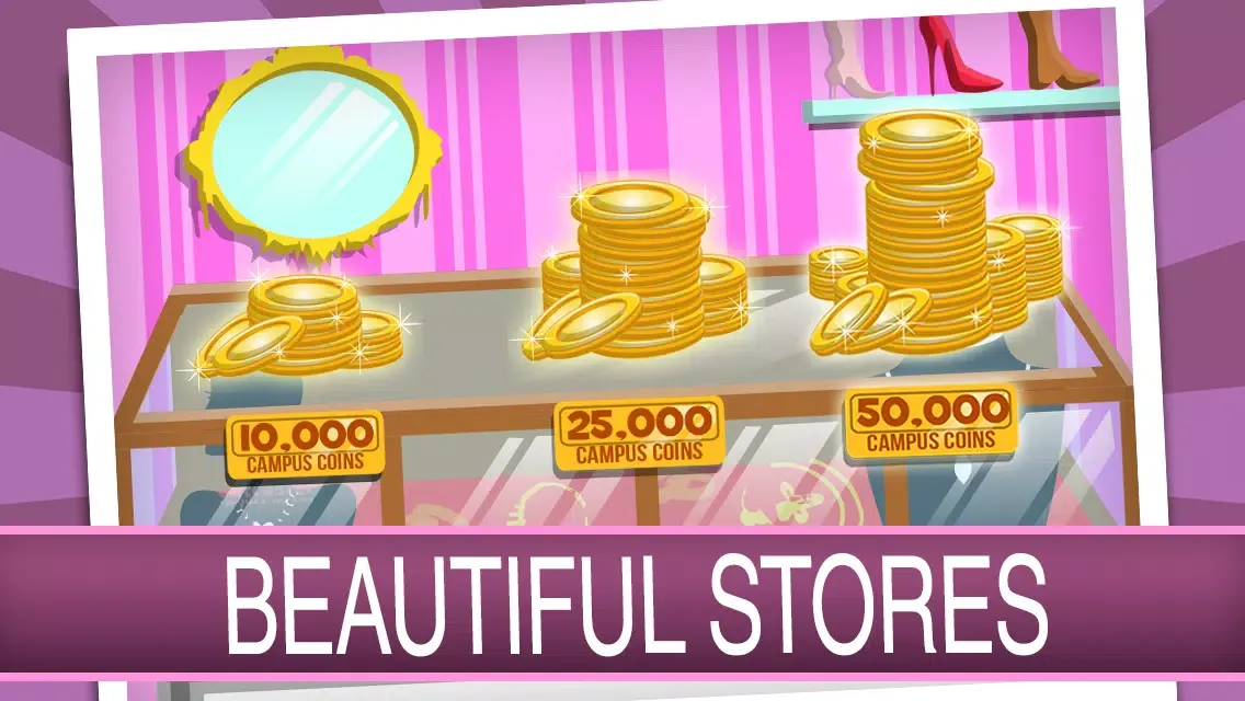 Hasty Fashion Campus Shopping Girl - Fun Celebrity Star in Modernism Boutique Rush Screenshots