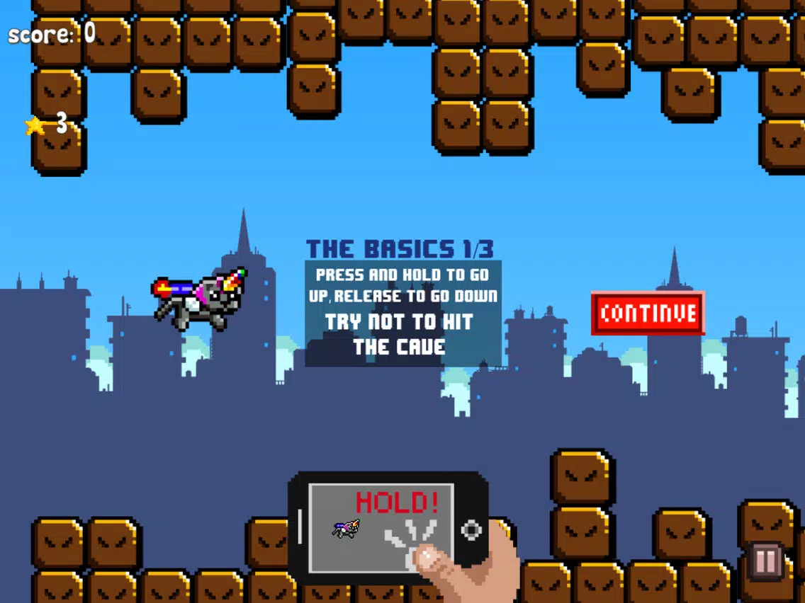 Unicorn-Cat Ruined My Life: Impossible Magic Rainbow Side-Scroller Survival On A Crazy Little Adventure iPad  스크린샷