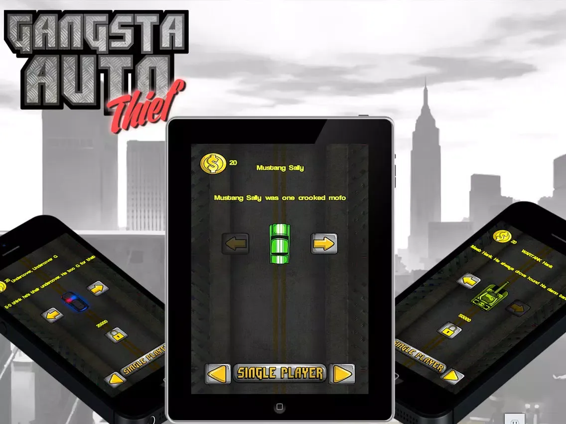Gangsta Auto Thief - Reckless Gang.sta City Hustle iPad  स्क्रीनशॉट