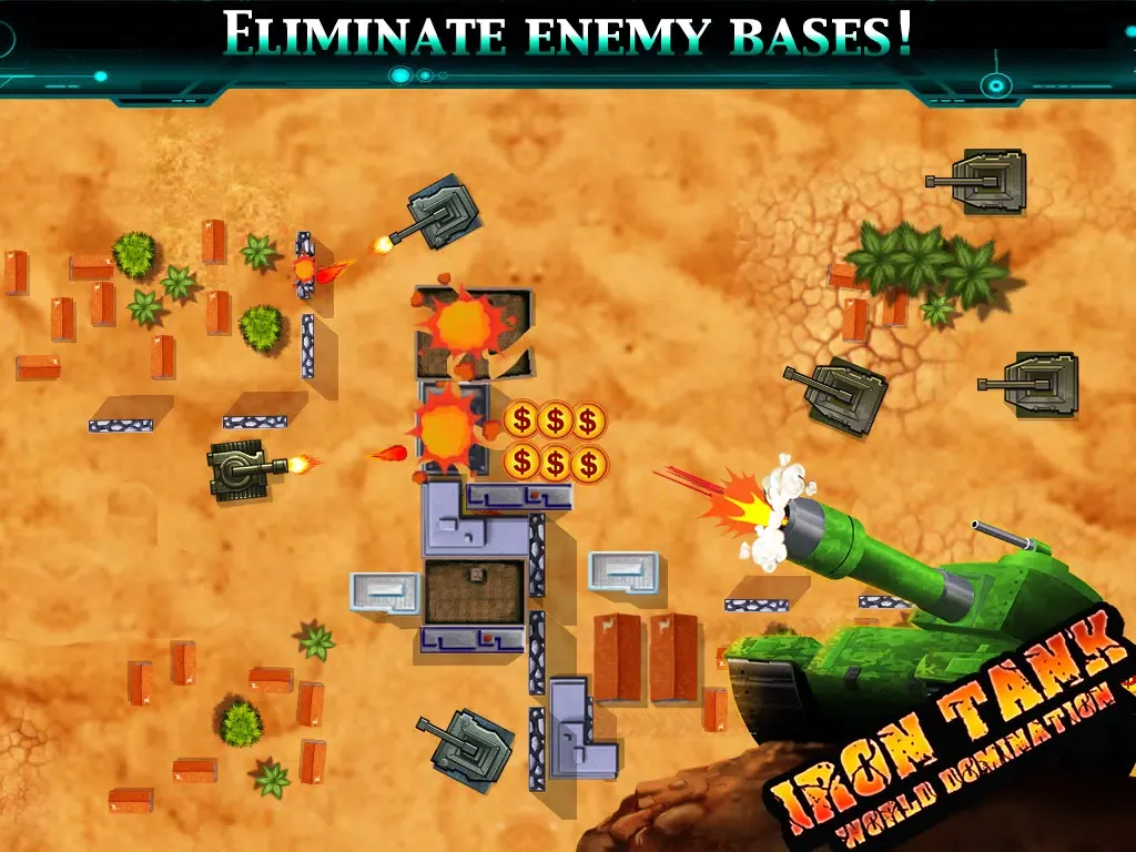 Iron Tank World Domination in: Total Military Nation Evolution (Modern Desert Strike Command-o) iPad  Screenshots