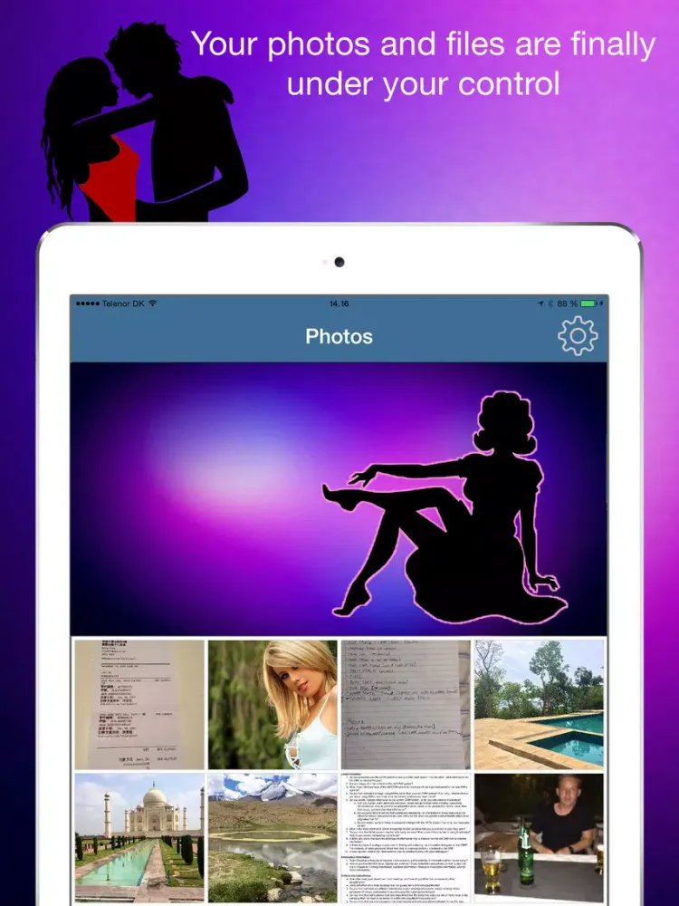 Tangkapan layar Secret Sexy Touch ID Camera for Dirty Private Pictures iPad 