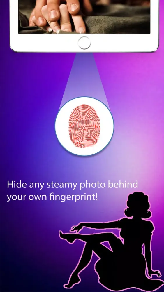 Tangkapan layar Secret Sexy Touch ID Camera for Dirty Private Pictures