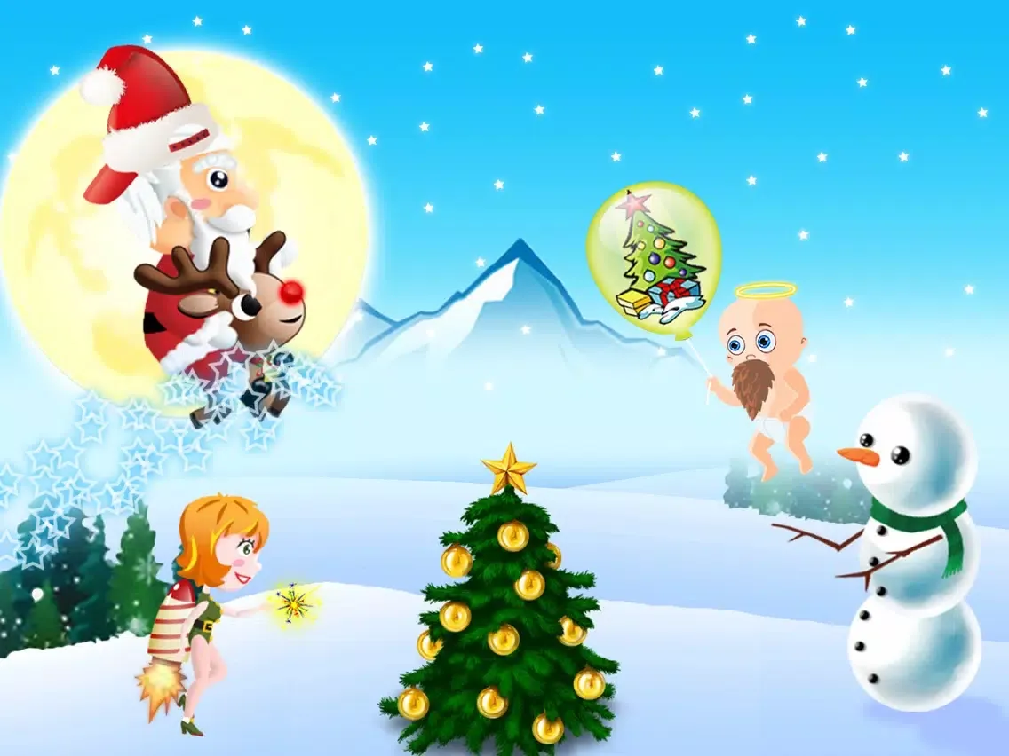 تصاویر Santa's Christmas Jumping Adventure iPad