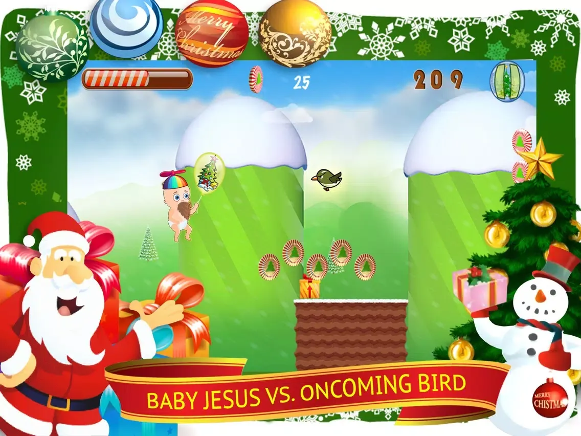 تصاویر Santa's Christmas Jumping Adventure iPad
