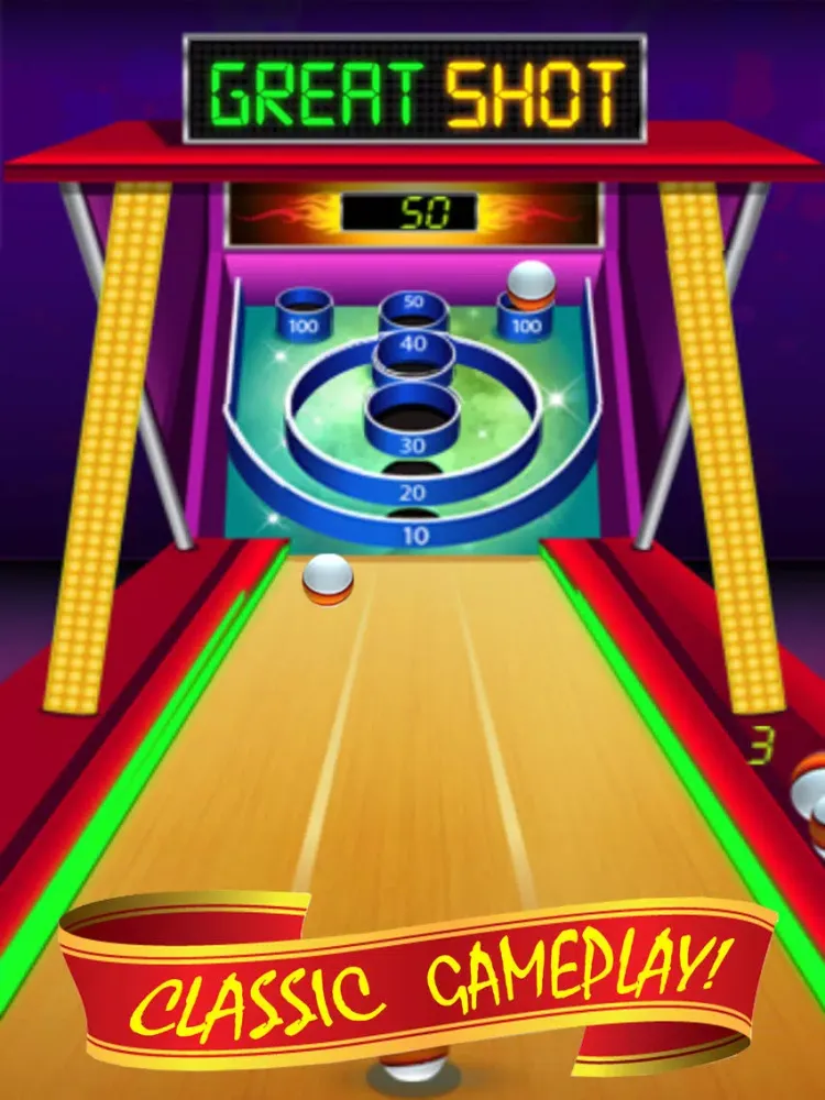Ảnh chụp màn hình của Speedball Toss Arcade Machine in Amusement Blitz Carnival Park iPad 
