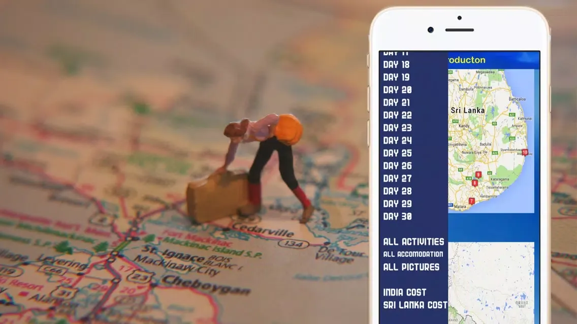 A Travel Plan to 4 Weeks in India & Sri Lanka Screenshots