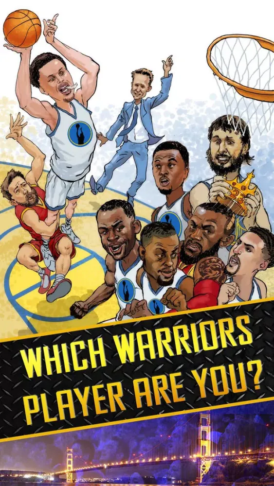 Tangkapan skrin Which Player Are You? - Basket-ball Test for NBA Golden State Warriors