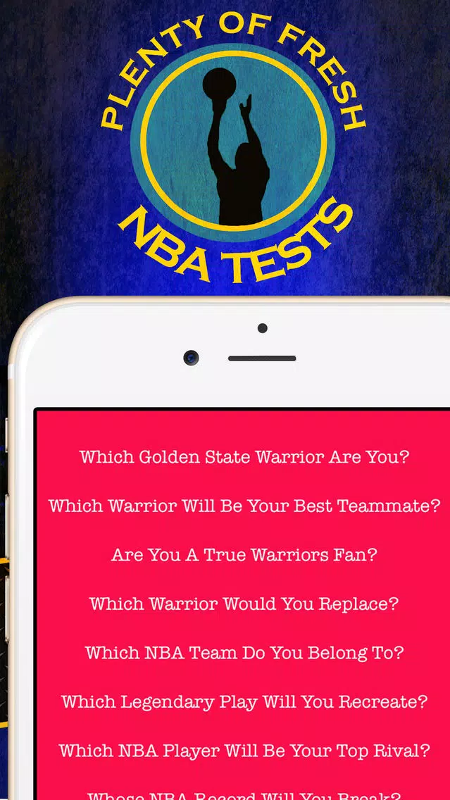 Tangkapan skrin Which Player Are You? - Basket-ball Test for NBA Golden State Warriors