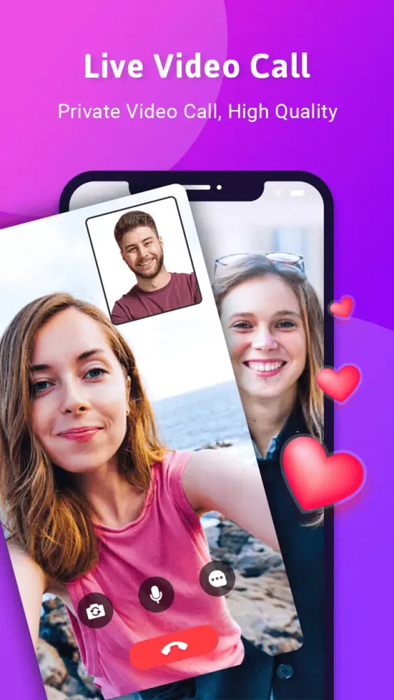 Romantic Video Call Ekran Görüntüleri