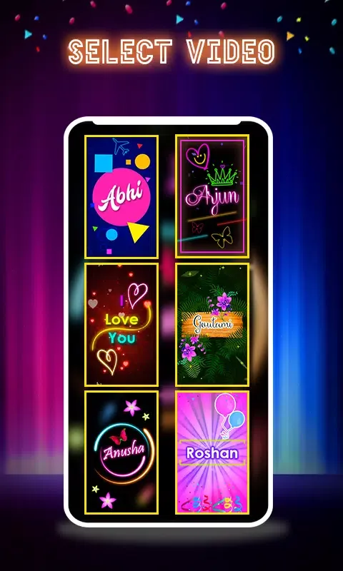 Zrzuty ekranu Name Video Maker - Status 2025