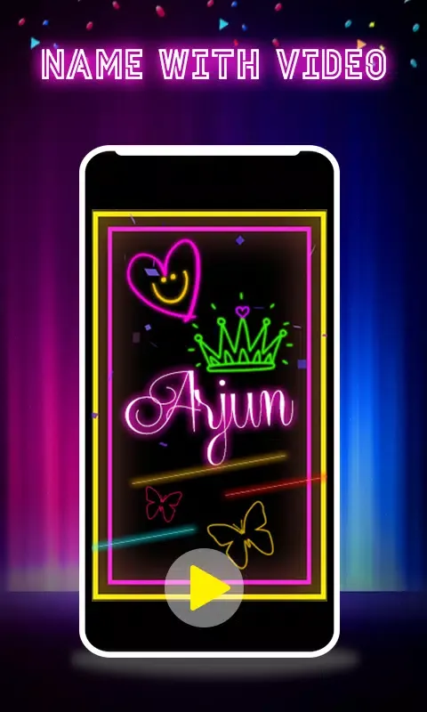Zrzuty ekranu Name Video Maker - Status 2025