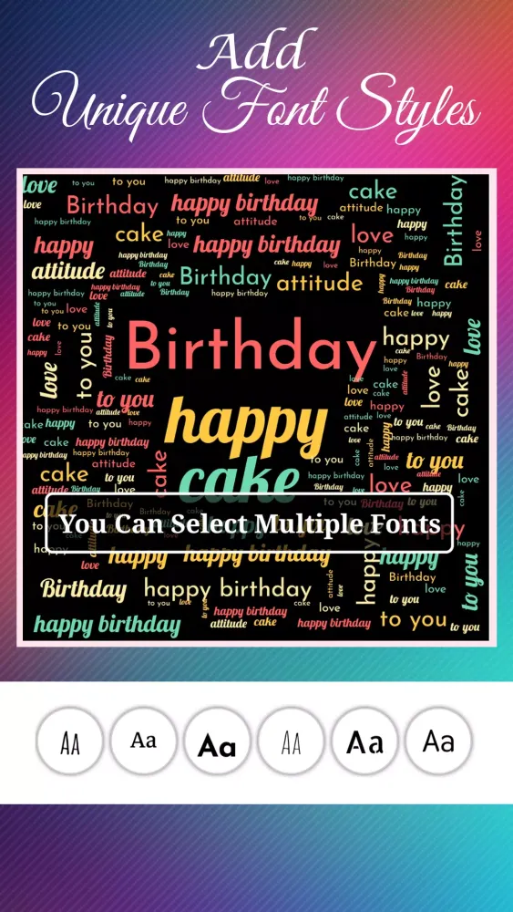 Capturas de pantalla de Word Cloud Ai Art Generator