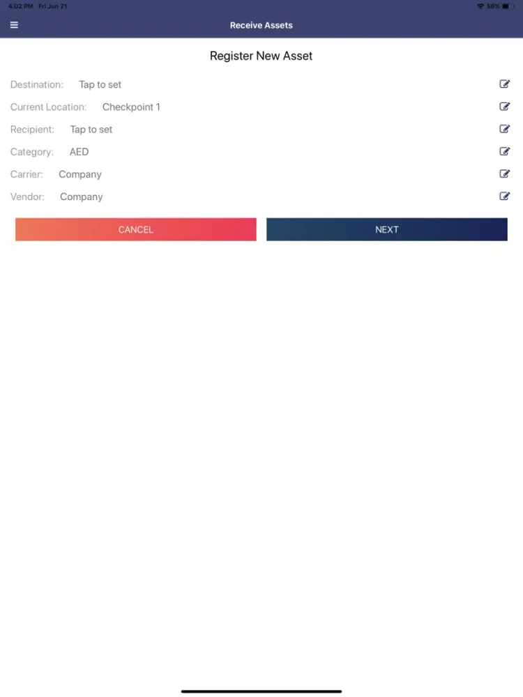 Apptricity CheckPoint iPad 應用截圖