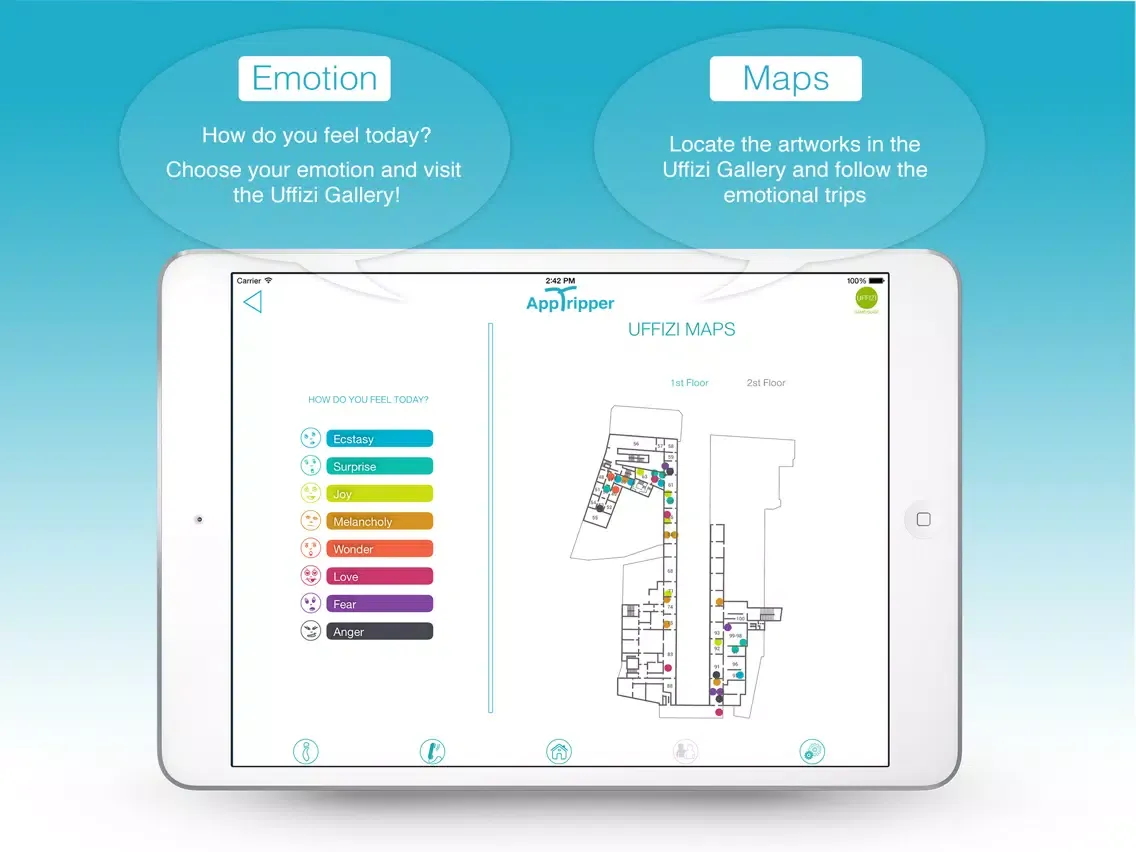 Скриншоты ArtTripper Uffizi Game Guide Free iPad 