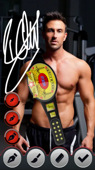 Zrzuty ekranu Wrestling Belt Creator