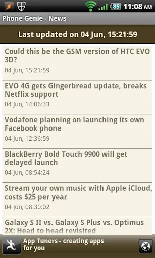 Phone Genie - GSMArena Browser Screenshots