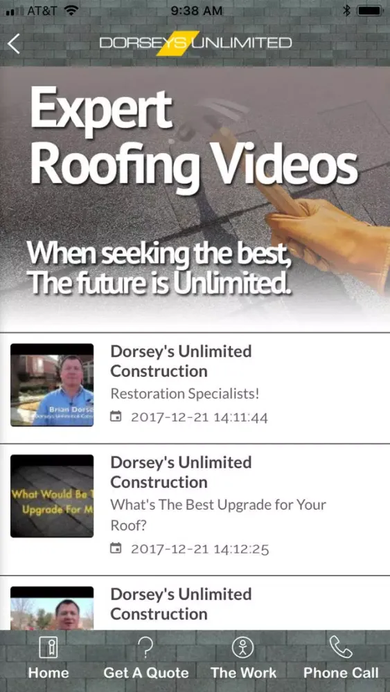 Dorsey's Unltd Construction 스크린샷