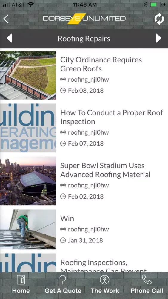 Dorsey's Unltd Construction 스크린샷