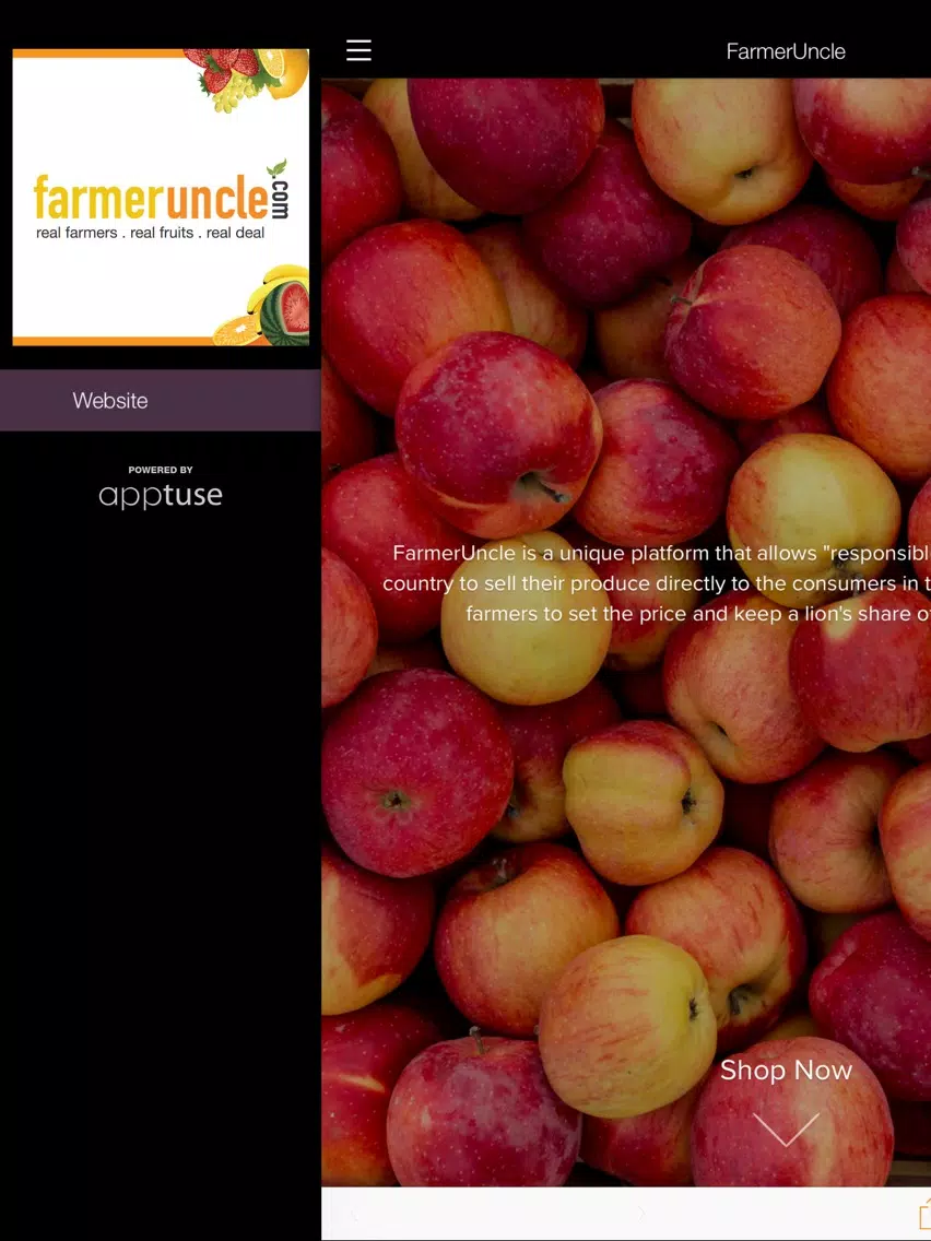 ภาพหน้าจอของ FarmerUncle iPad 