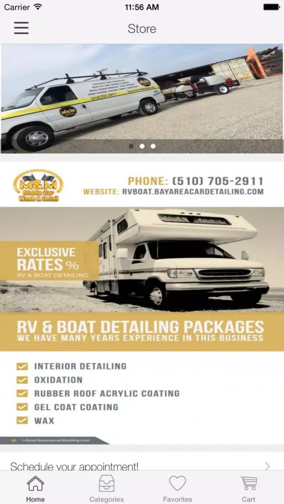 MnM Mobile RV and Boat سکرین شاٹس
