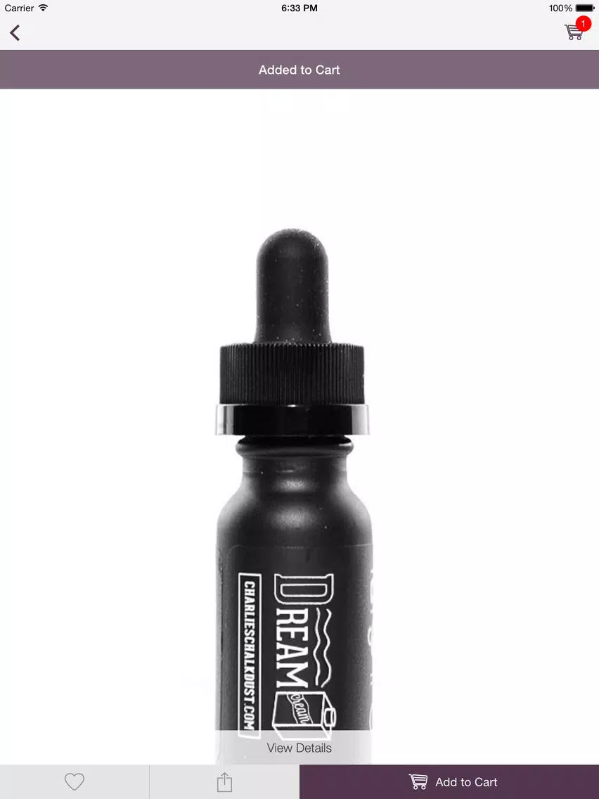 Captures d'écran de BuyVapor iPad 